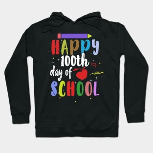 Happy 100th Day of School Teacher Student Hoodie